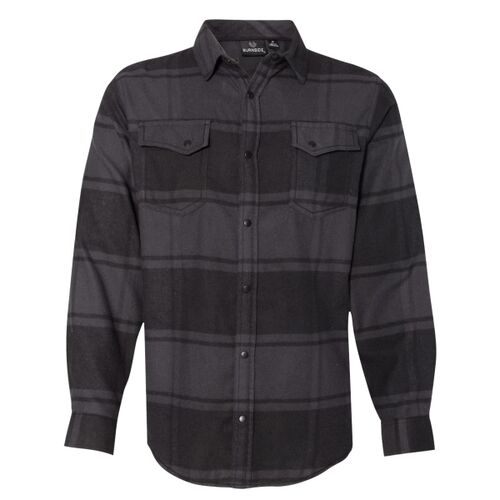 Men's Snap Front Plaid Flannel Shirt Thumbnail
