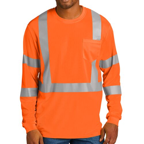 Ansi 107 Class 3 Mesh Long Sleeve Tee Thumbnail